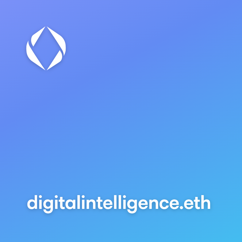 ENSDomain8888's tweet photo. ENS Name Market Notification
digitalintelligence.eth is listed on ENS Name market.
#ensname #vitalik #ethereumaddress https://t.co/ULR2RszoNd