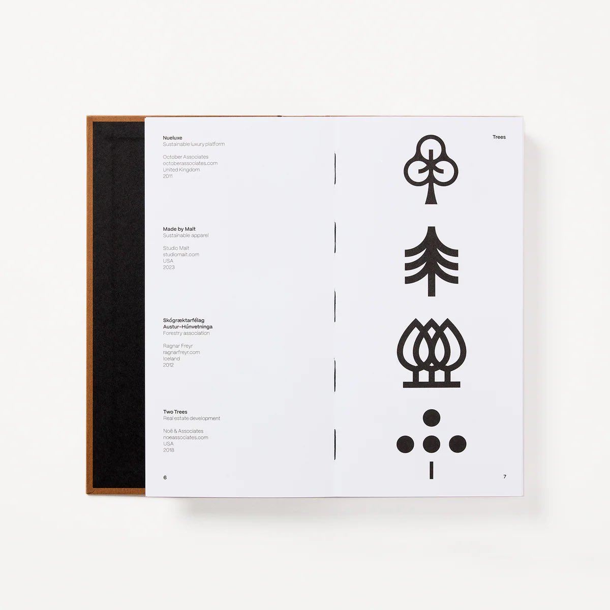Counterprint's tweet photo. Some spreads taken from ‘Nature Logo’. https://t.co/aK8DvHtGSc https://t.co/1ahI4aa1xW