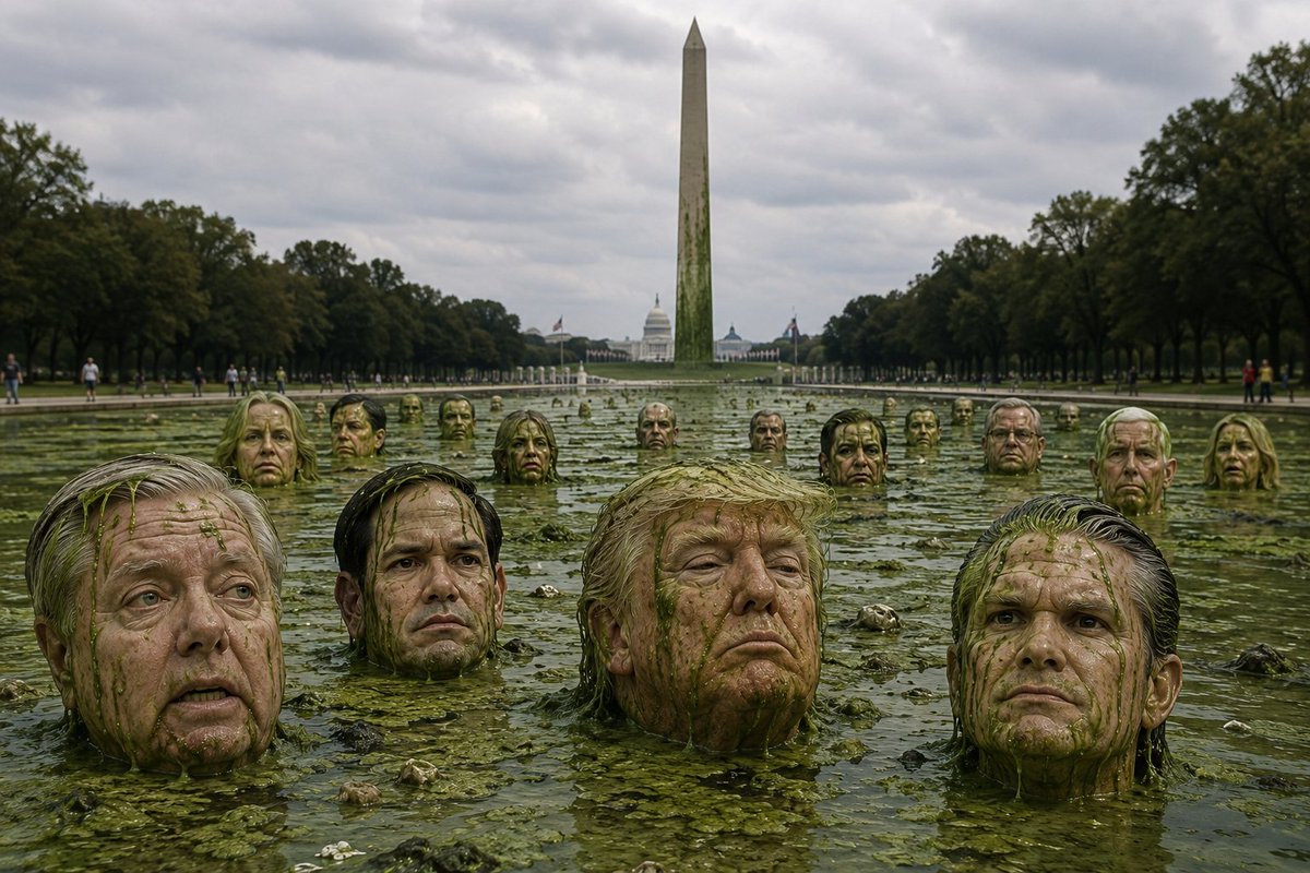 WASWEJEFF's tweet photo. @stinchfield1776 so much for all the MAGA clowns....Any pool cleaning company will tell you its either got to be salt water or chlorinated water that circulating and that takes pumps and money.... https://t.co/s9yABF1MLv