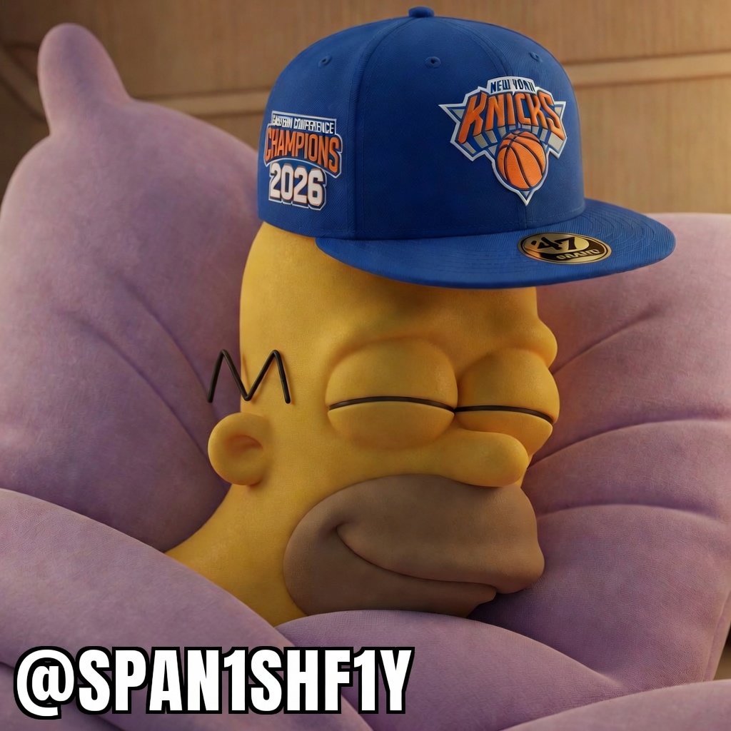 SPAN1SHF1Y's tweet photo. @nyknicks How I'm sleeping tonight... https://t.co/qPe7kZiBLX