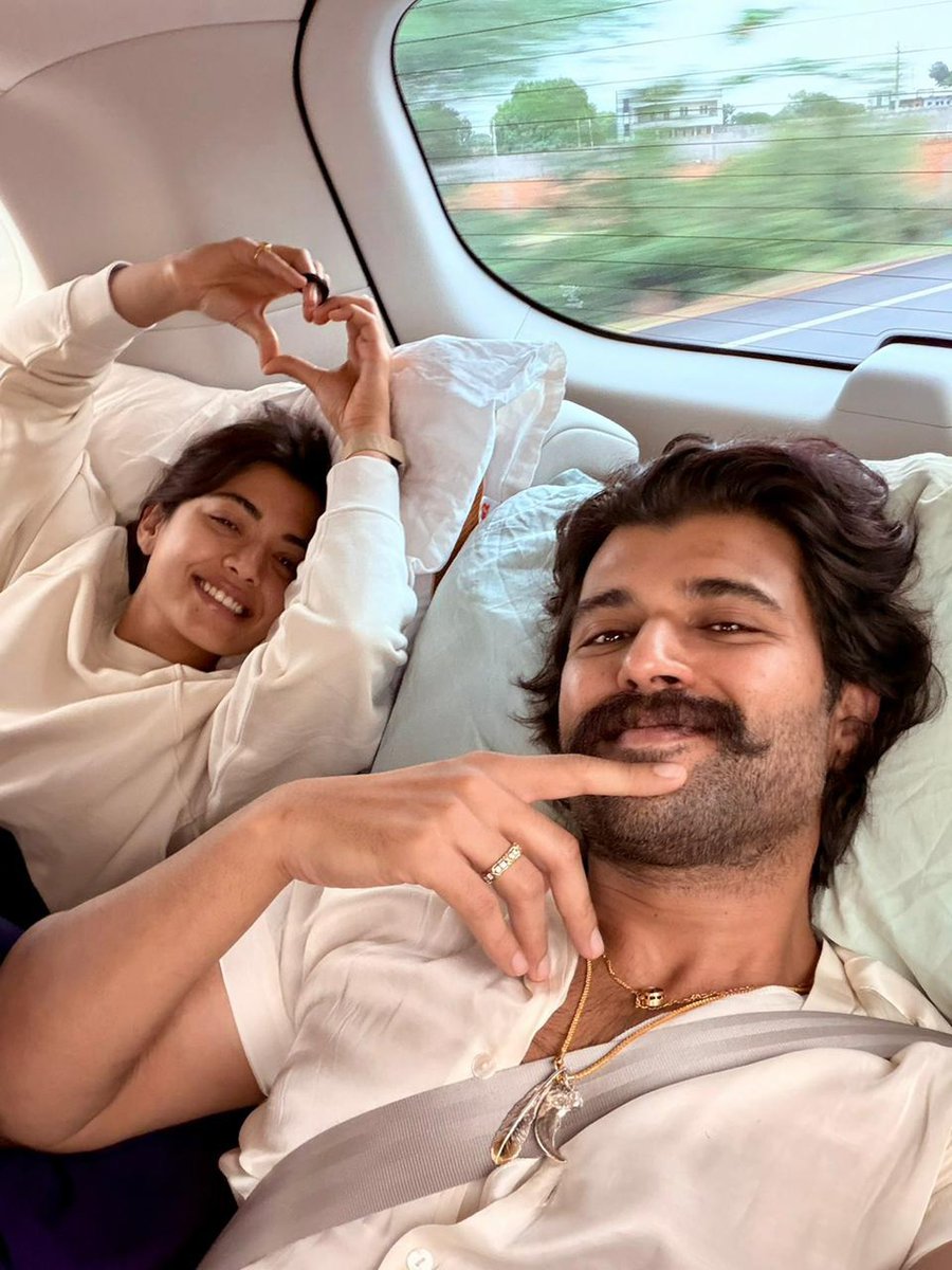 TheDeverakonda's tweet photo. We are on our way to Thummanpet. 
The little village where my Father was born. 

In February - @iamRashmika and I had announced the beginning of a little dream of ours. 

To reward all the hardworking students of 9th and 10th grade from Achampet Mandal of Telangana. 

Here is a list of the 180 kids who made their parents proud ❤️

#TheDeverakondaFoundation