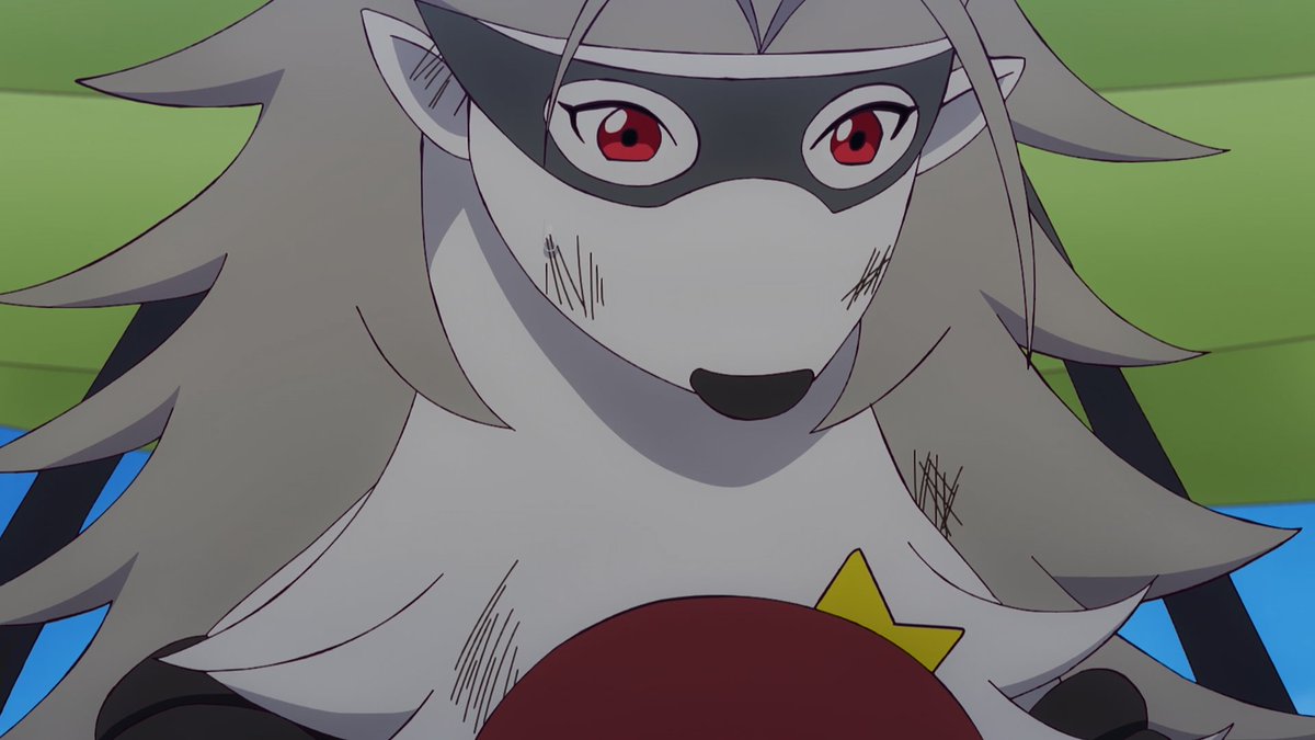 Monarchlizamon shielded them from the explosion. Reina was hugging
