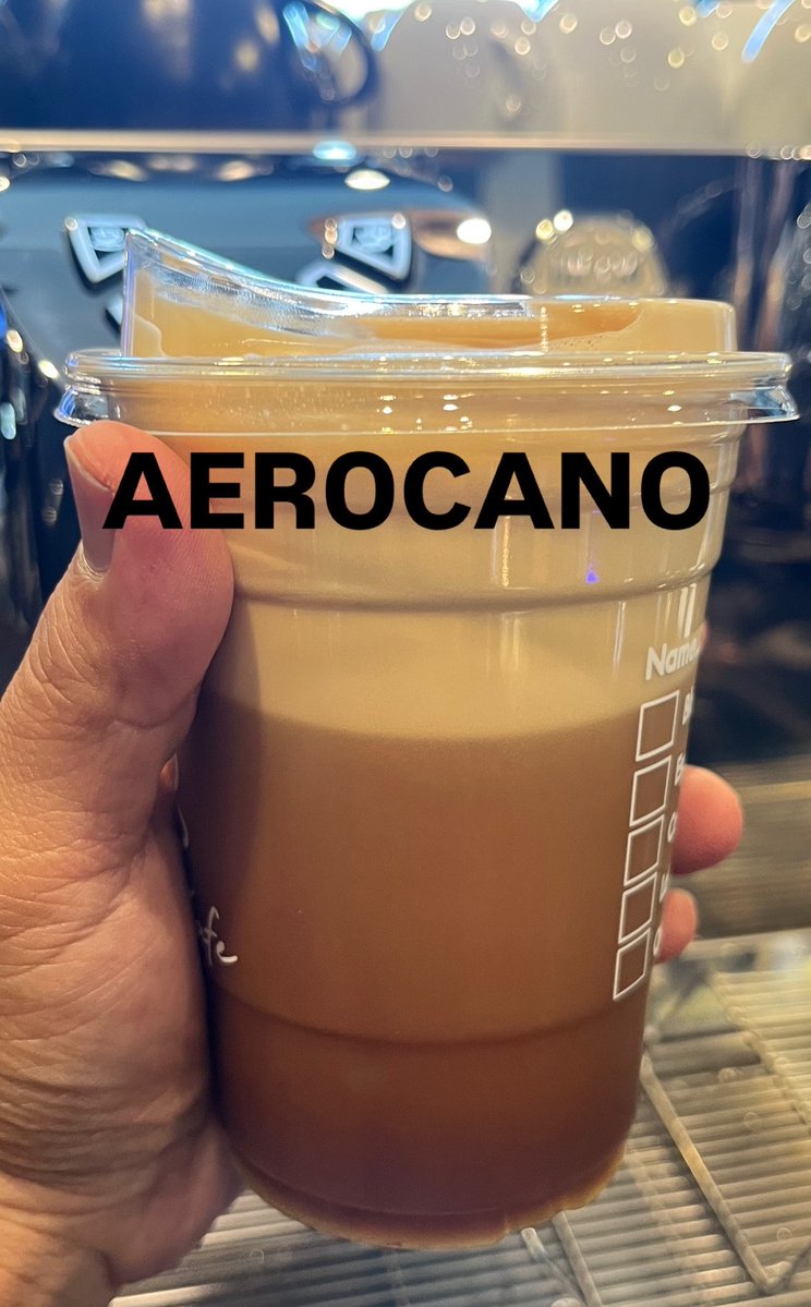 Nueng120896's tweet photo. เมนู
AEROCANO
ได้รสชาติกาแฟนุ่มนวลหอมไม่ขมมาก 
เดอะเบสเลยยยย🔥🔥🔥🥤 https://t.co/rfl3z8MYmd