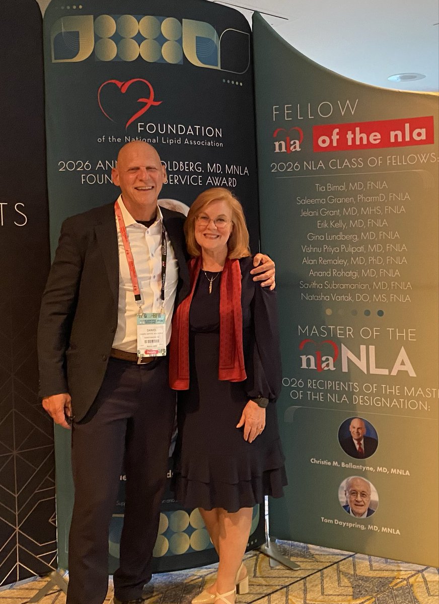 gina_lundberg's tweet photo. So very honored to be a Fellow of the NLA!! # NLASessions #FNLA and thank you to @dan_soffer and @lipiddoc for your support!! https://t.co/ABH5gECTeh