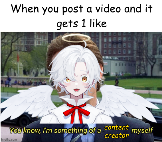 AngelBoyVTuber's tweet photo. It's really cool seeing how much people like my videos! I know I have a ways to go, but I'll do my best! https://t.co/541LxdUAP2