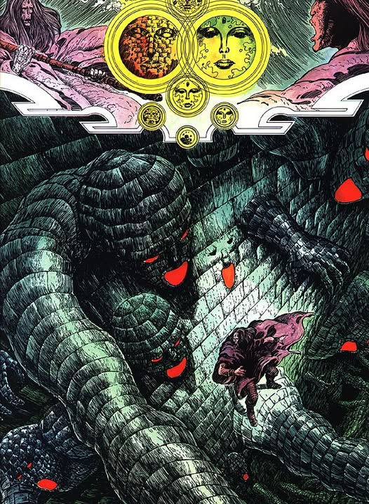 fabiaschi's tweet photo. Philippe Druillet art https://t.co/yGq1nSZ2m5