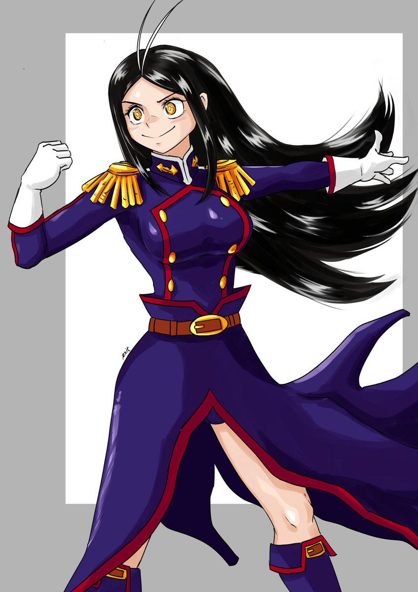 exit_oxide's tweet photo. Mato Corps Aoba v2. Maybe her powers can still be her hair and the mouth beam. #魔都精兵のスレイブ https://t.co/UP7SITsk4T