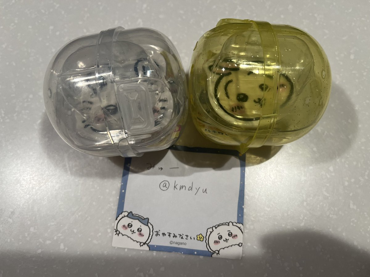 kmdyu's tweet photo. ちいかわ ガチャガチャ 皿

求 ハチワレ ⅹ2
譲 モモンガ うさぎ

郵送にて交換して頂ける方
プロフィール欄をご覧頂き
お品物とIDついた紙を
ご提示の上
お声がけお願い致します！ https://t.co/Ged5rItPjt