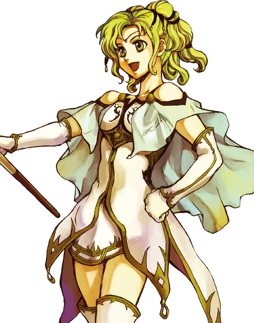 emblemcrave's tweet photo. Following a particularly long streak of luck while gambling with Joshua, L’Arachel has downloaded Fire Emblem Heroes.

“Surely this is less of a sin than rolling the dice with degenerate gamblers. Dozla! Quickly! Bring me the information for Rausten’s savings account!” https://t.co/xBTnAFUxm1