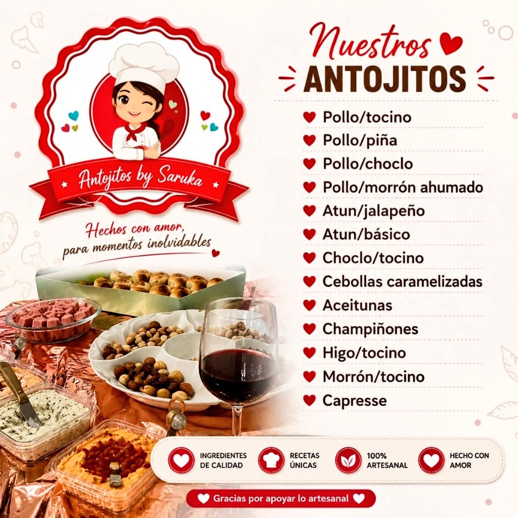 VeHiJarVel's tweet photo. 🇪🇨 continuó recomendando probar los productos artesanales (antojitos) de Saruka 👏🏻 visita su página 👇🏻👍🏻 😎 en tiempos de mundial 🤣

https://t.co/sgzRxMkyge…

#emprendedores #emprendimiento
💯 #artesanal https://t.co/GodUZc6wFa