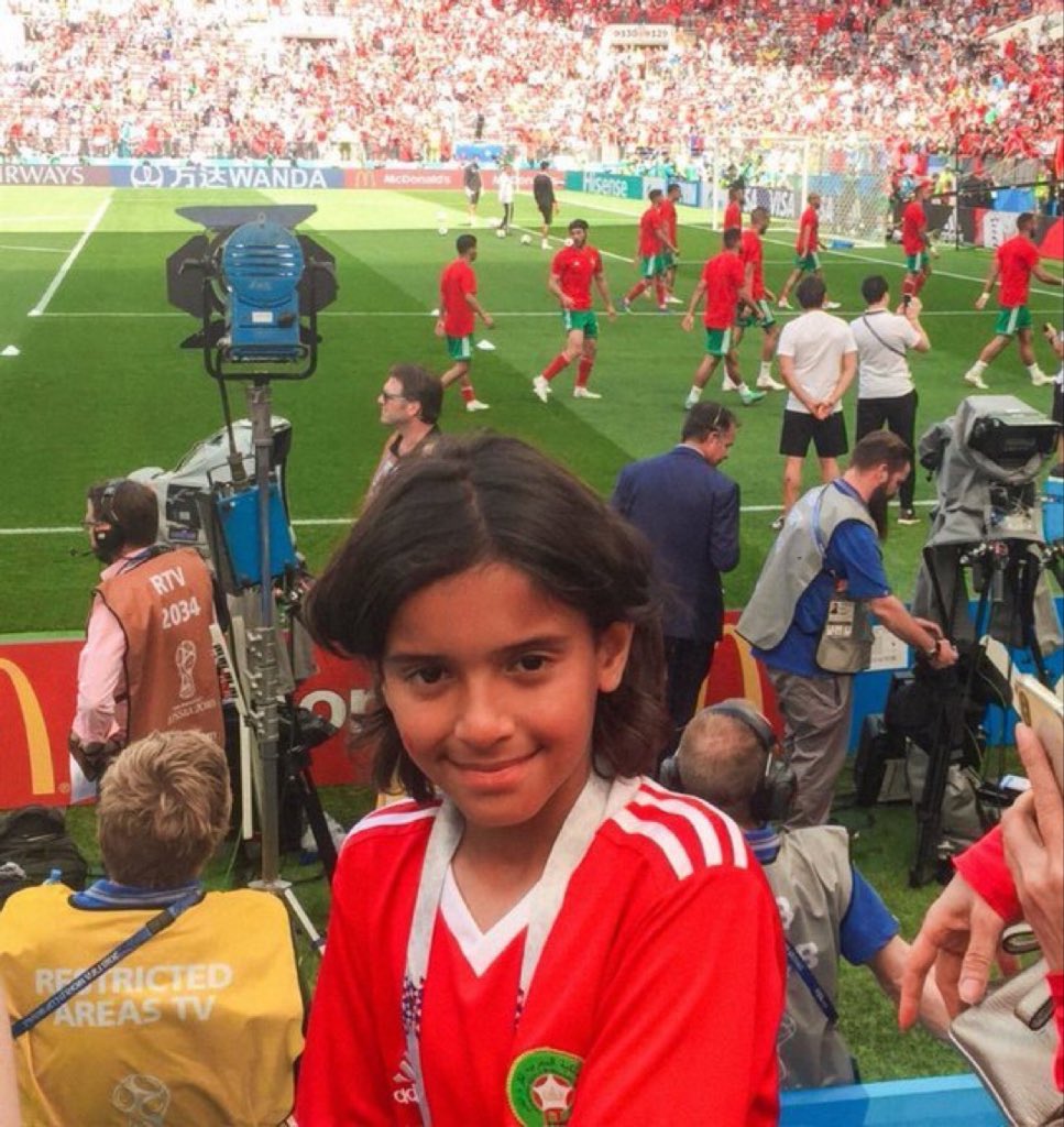 Footballtweet's tweet photo. Ayyoub Bouaddi at the 2018 World Cup and the 2026 World Cup. 🤯🇲🇦 https://t.co/WvDrTEWWZf