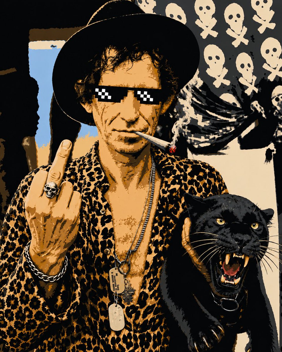 Keef “Steel Wheels” Richards tweet media