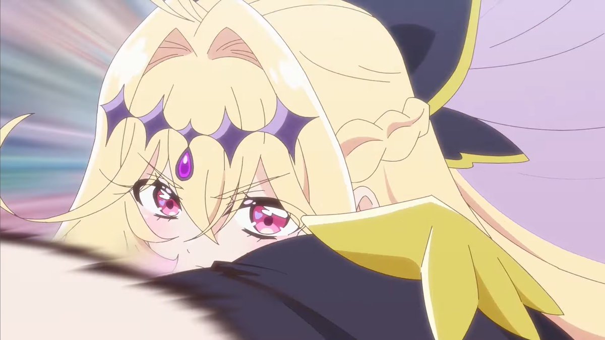 Cure_Hirakazu's tweet photo. #precure #たんプリ 
次回アルカナシャドウ登場確定きたあああああああああ！！！！久しぶりの出番！！！しかも杖で殴りかかってるよ！！！今まで蹴り技主体だったのに！いいんだ！女児アニメで長物振り回していいんだ！！！ずっと杖で殴れよって思ってたけどいざやるといいんだってなるね！！！ https://t.co/ZfxBYOzGFV