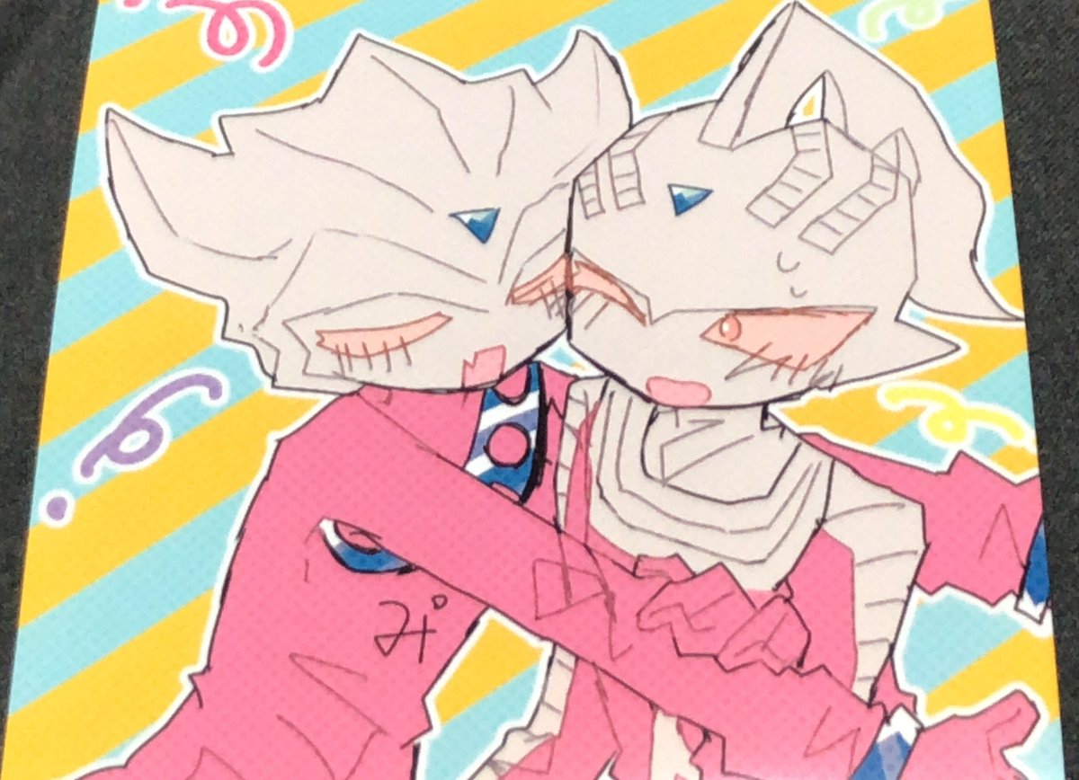 _sou_ga's tweet photo. 今目の前で何が起こったのか分からない
何故か師弟の絵が目の前にある https://t.co/I17uEYXmSy