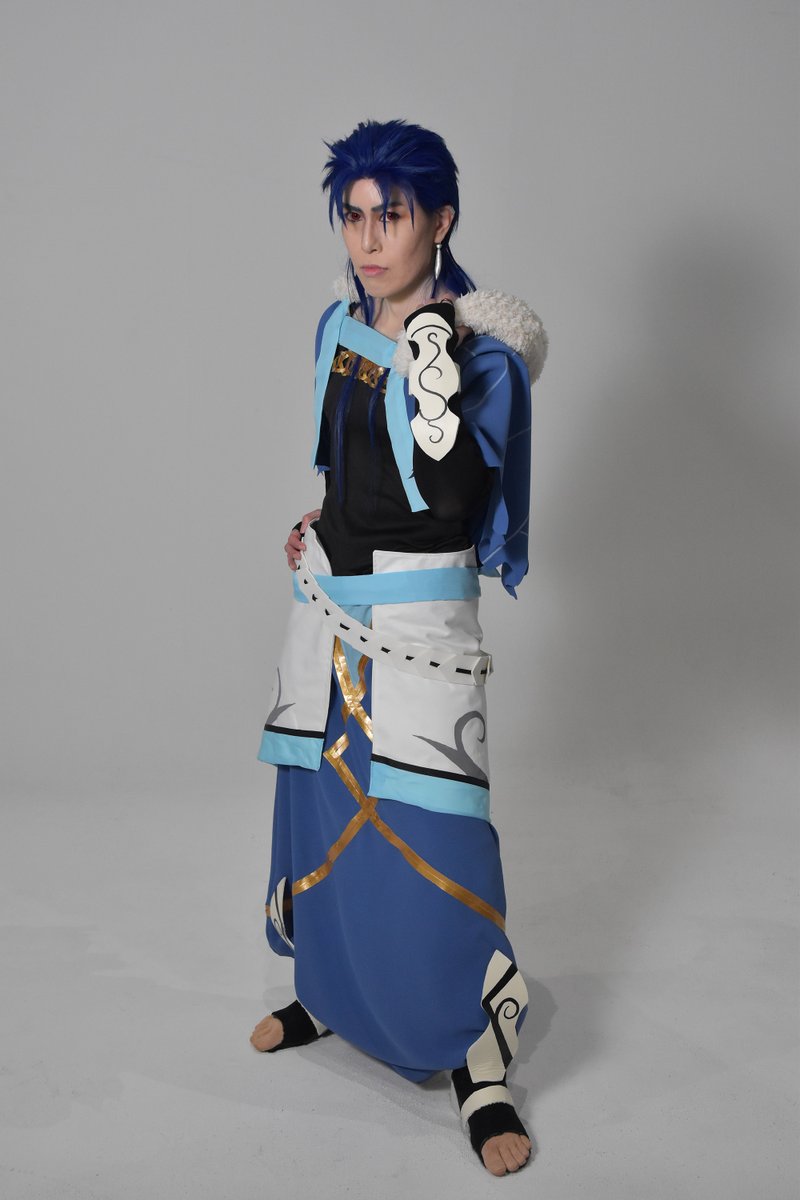 namata021's tweet photo. コスプレ　FGO
クー・フーリン　キャスター

撮影 アン中尉さん @lieutenantA
#狼BDカルデア https://t.co/j5AeEtS2om