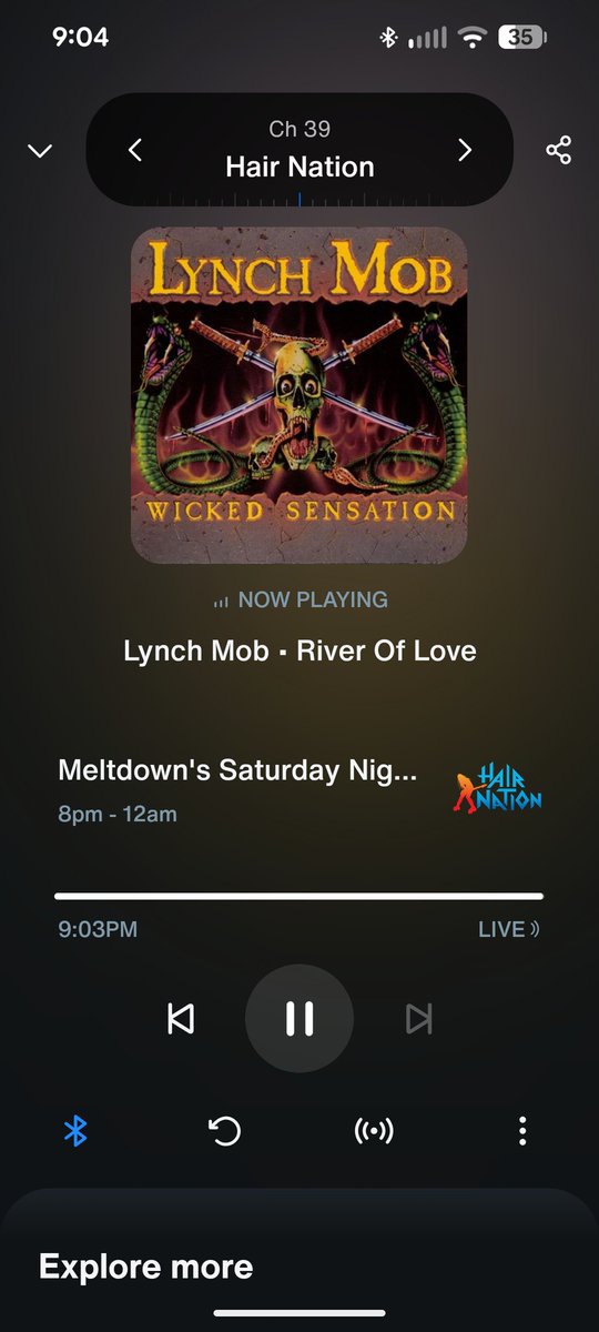 PaperStBrewLC's tweet photo. Chilling on the patio with my son and he just said, "This @MeltdownRocks guy is pretty cool."  Proud Dad moment when I told him we could hear him from @bgsu in college. https://t.co/VifH3mjFPz