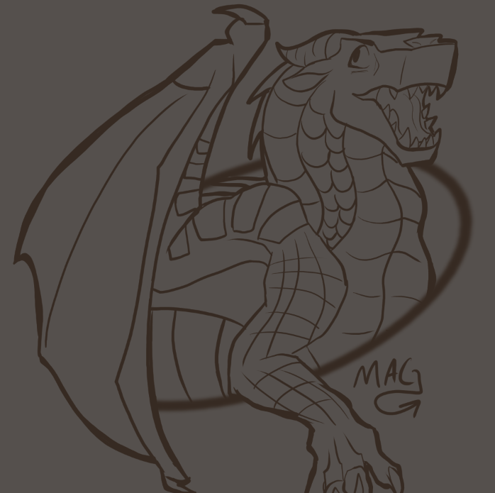 Magocaur's tweet photo. clay wip. idk wat to do with the background tbh 
#claywof #wingsoffire #wingsoffirefanart https://t.co/Fk0iNIRrLi