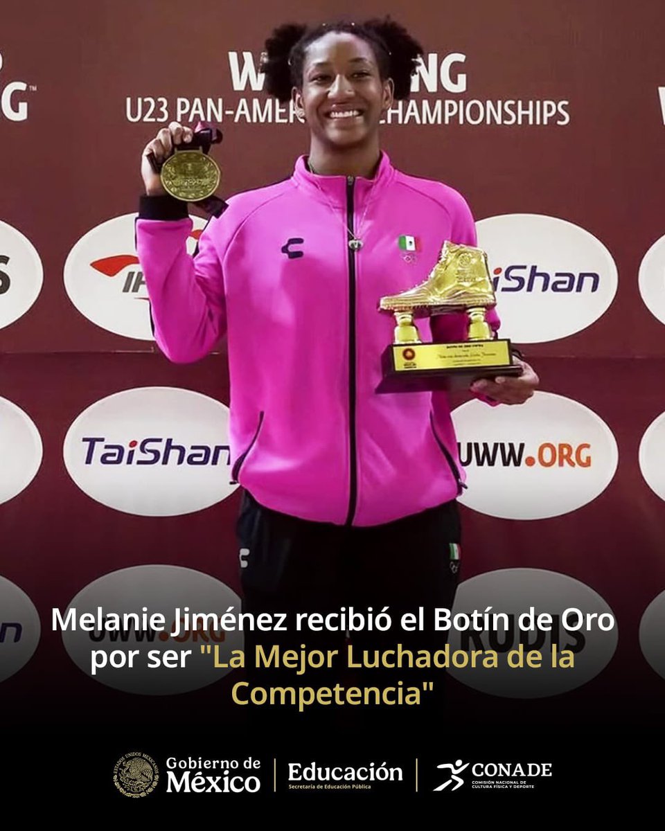 conadeoficial's tweet photo. 🇲🇽🤼‍♀️ | Nuestras y nuestros gladiadores se impusieron en el torneo que se desarrolló en Lima, Perú, donde se llevarán a cabo los Juegos Panamericanos 2027.

👉La cosecha fue de 2🥇, 5🥈 y 8🥉.
👉Melanie Jiménez se reafirmó como una de las mejores en el panorama internacional. https://t.co/voKy9CFHsi