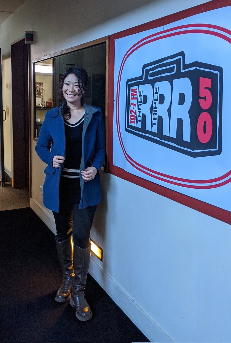 scientist_mum's tweet photo. Arrived Melbourne based 102.7FM RRR Radio, for a chat about my research with Einstein a Go Go host Dr Shane OAM. Excited+ Nervous! 
#rinafu #rinawong #scicomm @CurtinMedia @TheASMR1 @CurtinMRI https://t.co/11wZ6ivAhB