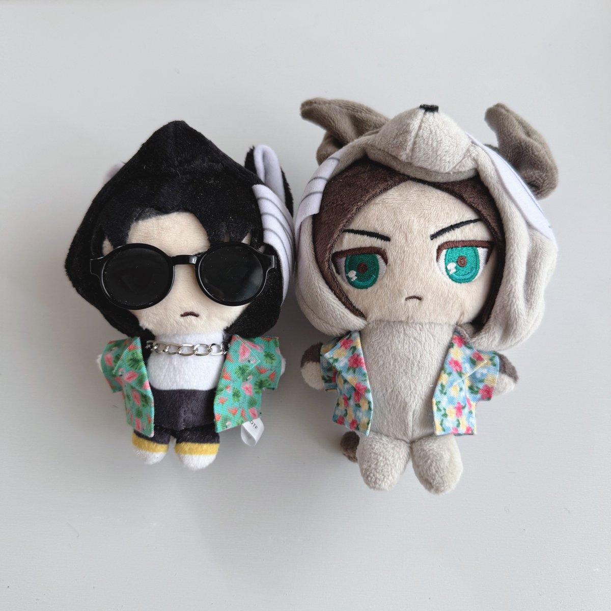 Ea3ly's tweet photo. 大きめなぬいぐるみも着用できます🐶 https://t.co/xXtCSsY0Il