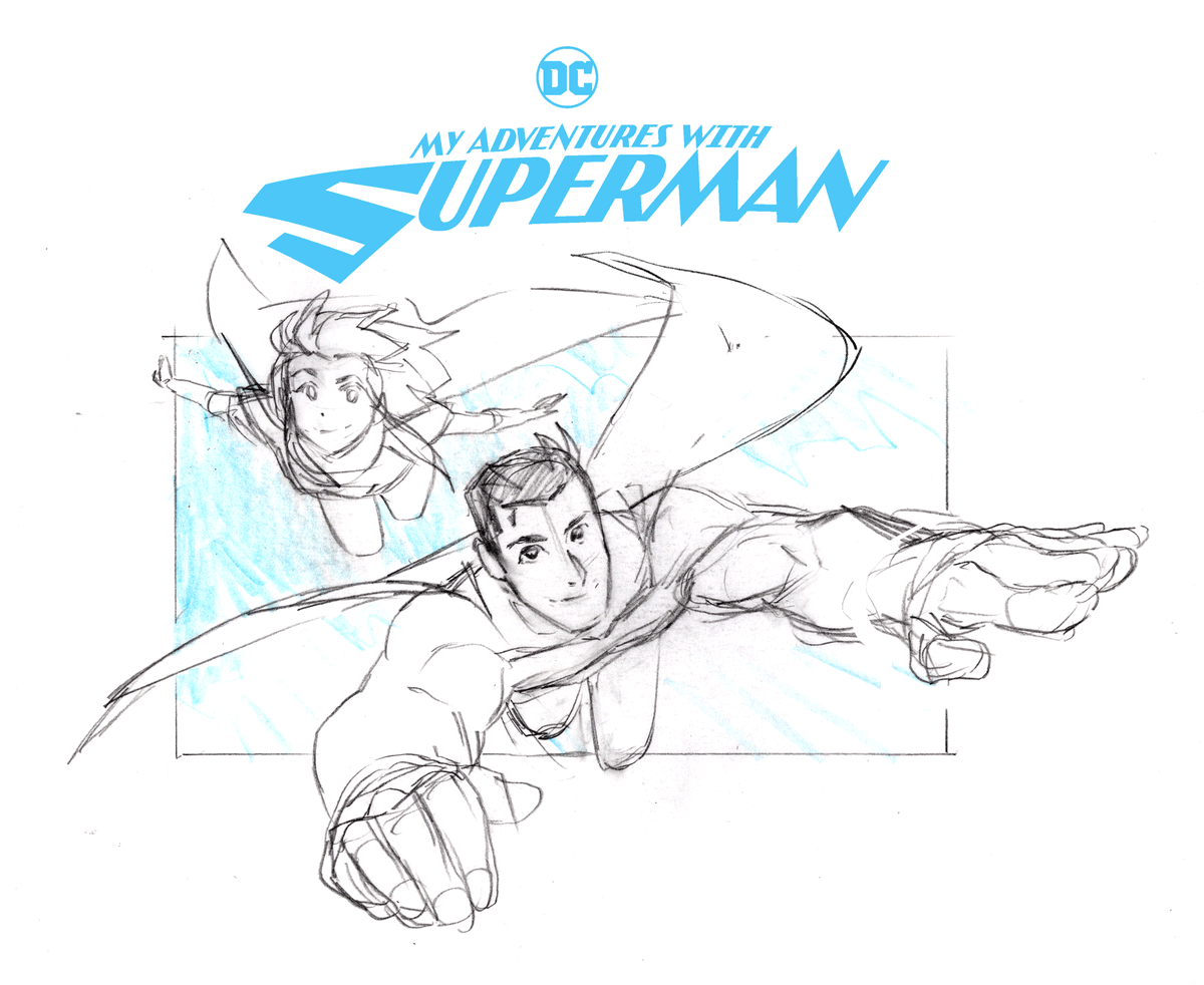 jakewyattriot's tweet photo. Some old promo sketches to celebrate our MIDNIGHT PREMIERE! Congrats to our talented cast and crew for all their hard work—you can see what they made for you tonight on Toonami and tomorrow on HBOMax. https://t.co/2swYuDR5Mi
