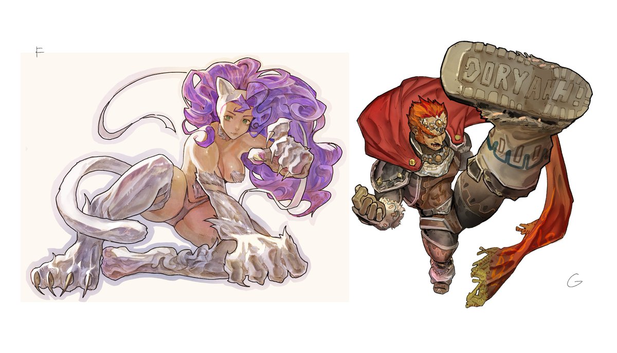 Subakeye's tweet photo. Game Characters A-Z (1/3) https://t.co/TMx9o96Ggy