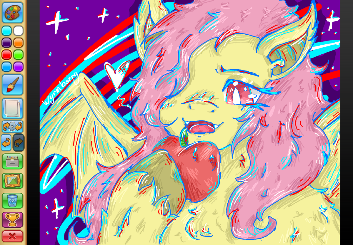 kinghaswings_'s tweet photo. Flutterbat!~ ࣪ ִֶָ☾. #mylittlepony #artmoots https://t.co/65VYTqDhUT
