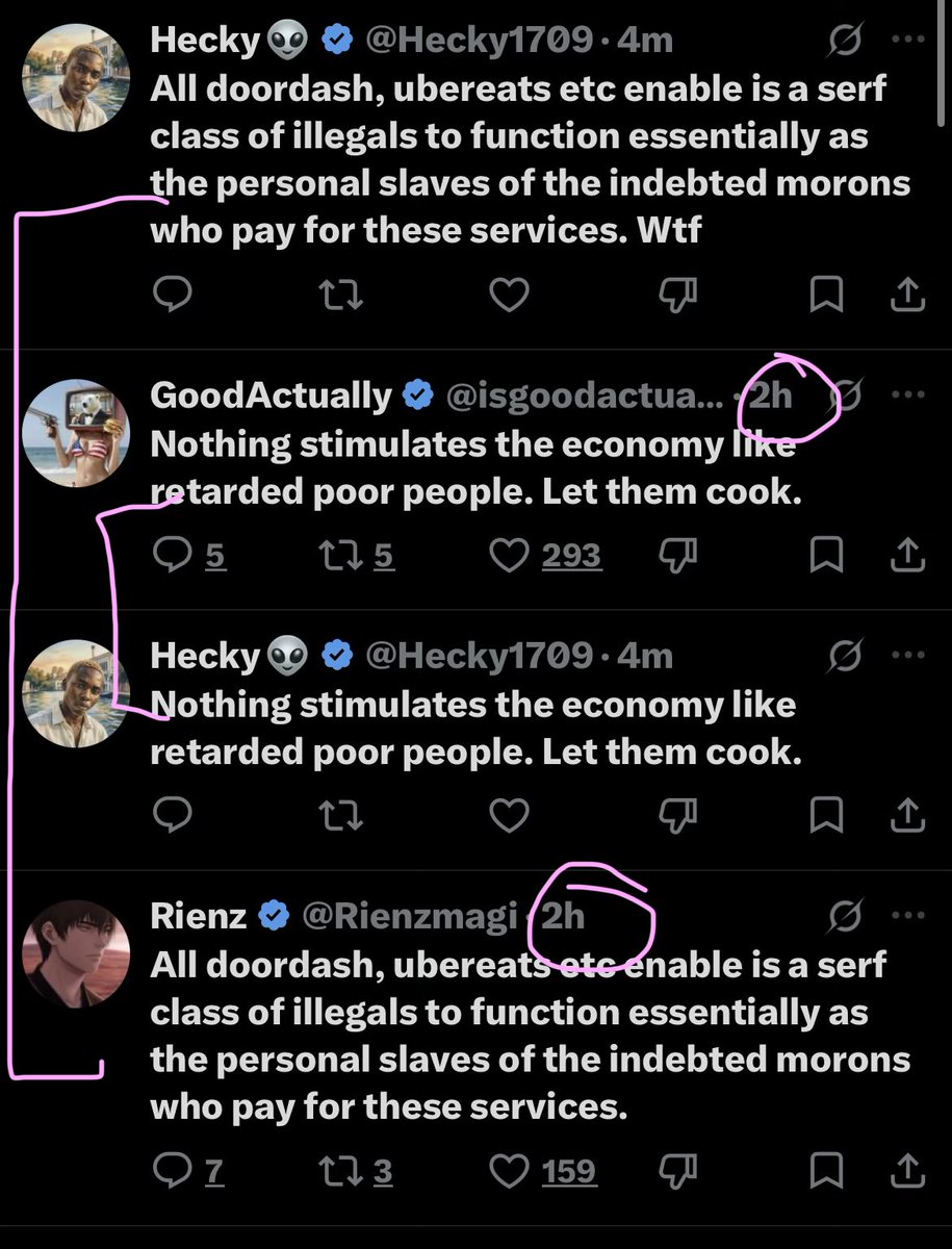 MrShadySlime's tweet photo. I was about to reply to this dumbass account but realized it would give him an interaction. But his bio says “not impersonating anyone” but looks like his unoriginal stupid ass is impersonating literally EVERYONE. These stupid fucking accounts just copy and paste replies shits annoying