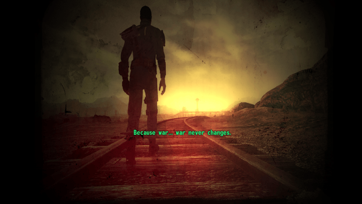 RAZORBLAZORR's tweet photo. I FINALLY FINISHED FALLOUT NEW VEGAS AND COMPLETED ALL THE FUCKING DLCS WOOOOOOO!!! https://t.co/GO4hSiW8Mi