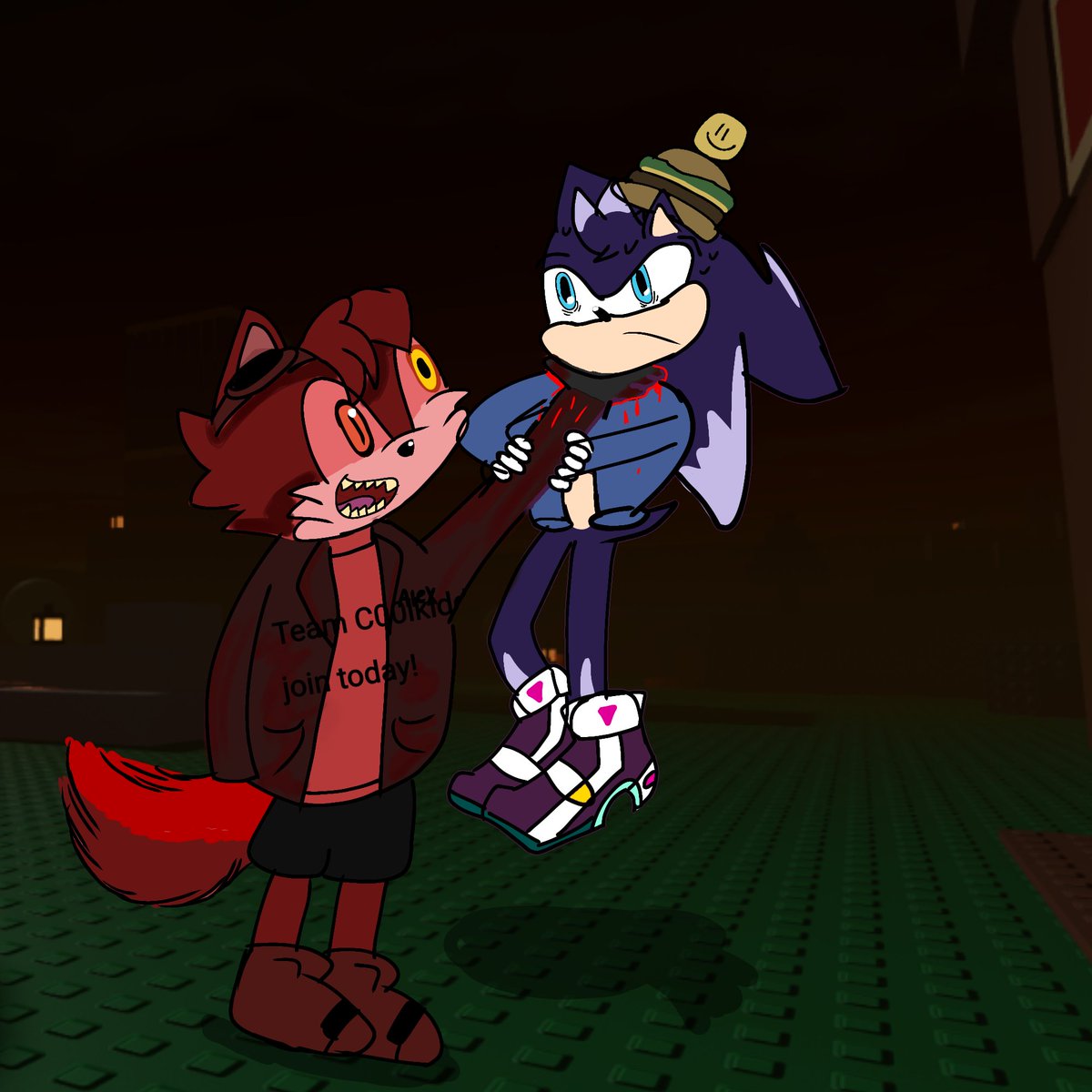 Art_Of_Alex89's tweet photo. Es hora de jugar @TheErKimbo #Forsaken #sonic #tails https://t.co/H4S8VGMIo6