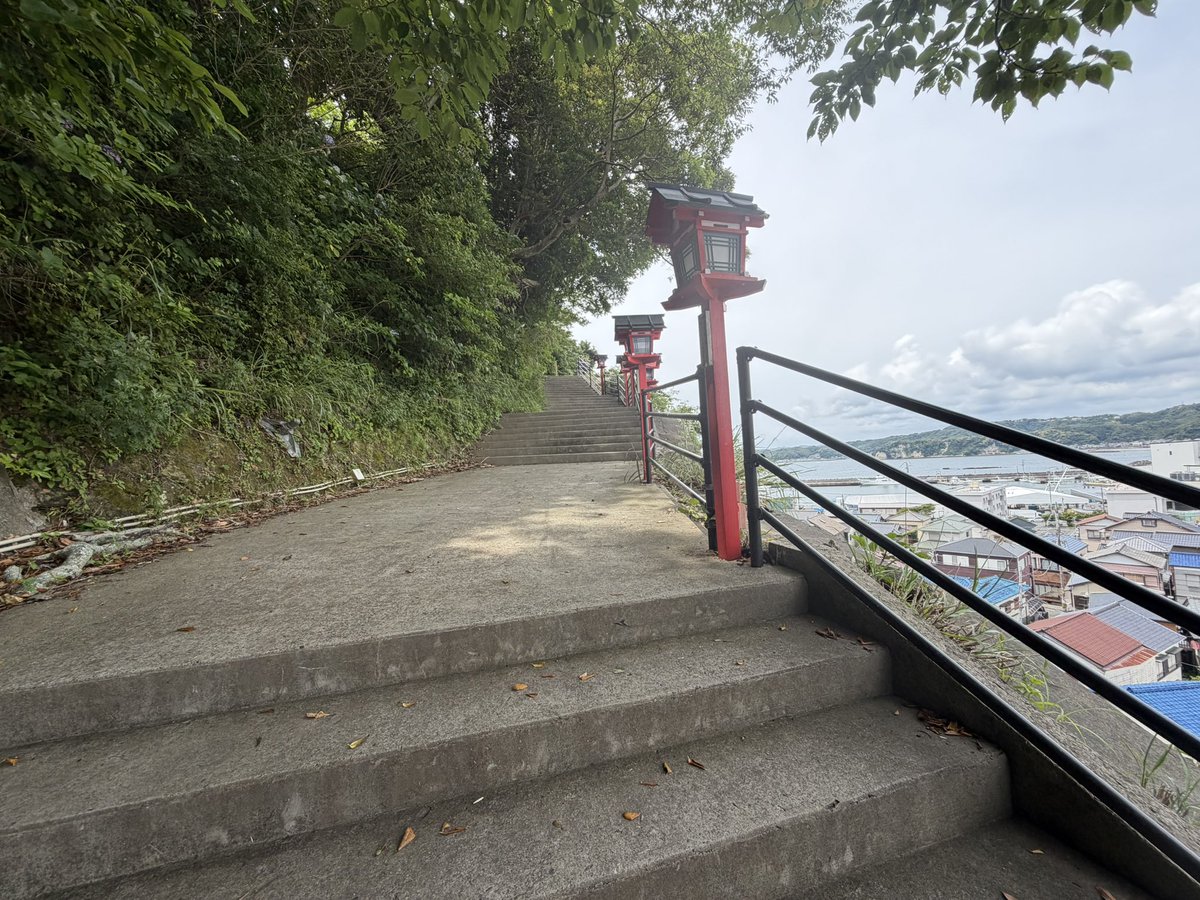 yudypon's tweet photo. 遠見岬神社、素敵なところ⛩️ https://t.co/2zLtvVpPoX