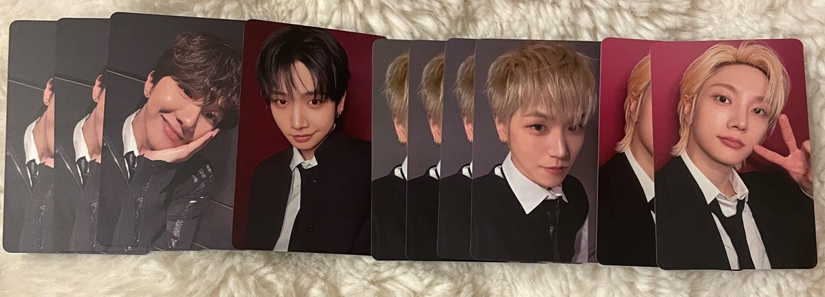 ym_aa123's tweet photo. @KM_0122_ 初めまして!!検索よりリプ失礼致します🙇🏻‍♀️
こちらのジェヒョン所持しているのですが同種テサンと交換可能でしょうか？
ご検討お願い致します🙇🏻‍♀️ https://t.co/DFy4Y4Nm3h