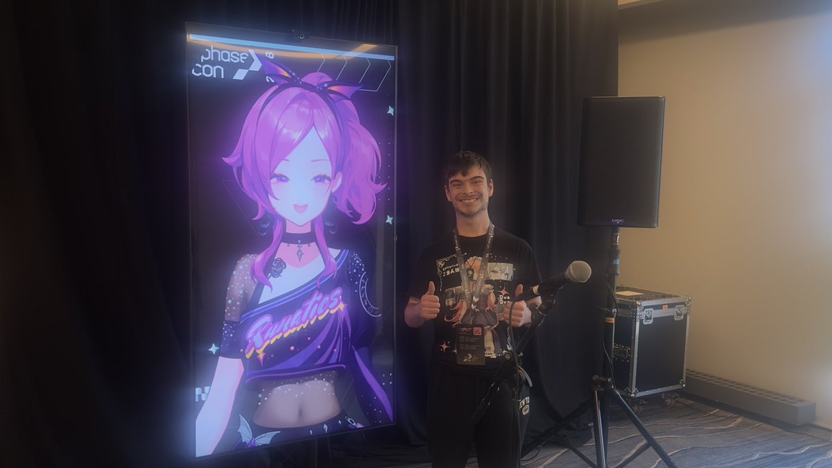 Kyrptum_'s tweet photo. Day 1 of PhaseCon has been an absolute blast! I have loved every moment.

Thank you Mina and Runie for the Meet and Greets. And the fact both of you clocked my accent is crazy!

And thank you so much Runie for the amazing karaoke. Nothing but love!

#runielive #PhaseCon2026 #WilhelminaFrost