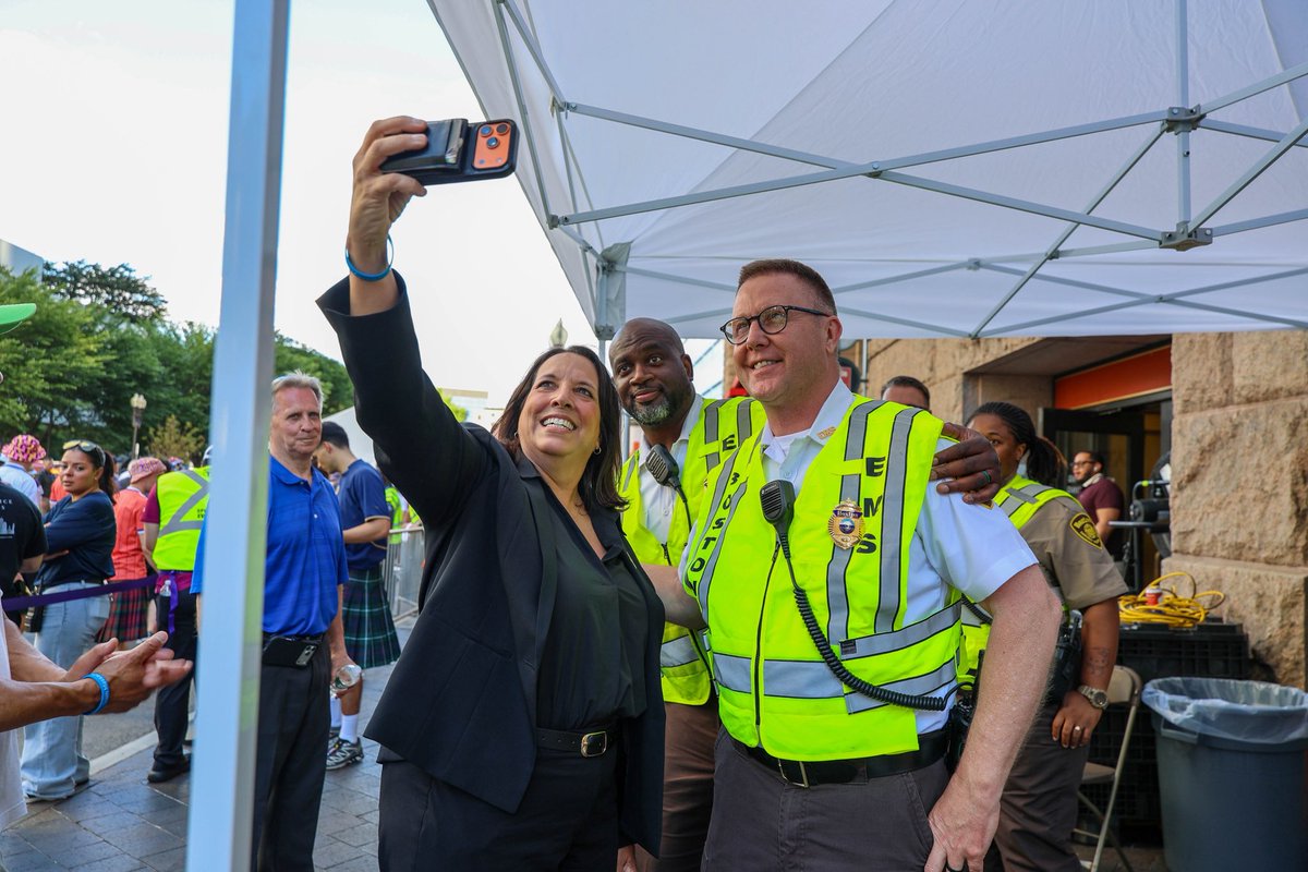 MassLtGov's tweet photo. We are fired up and ready to go for the World Cup! 

It's a big job but we've done it before. Residents and visitors alike can be confident that we are prepared to host a safe, secure and successful World Cup! https://t.co/D5Bzi9AsBZ