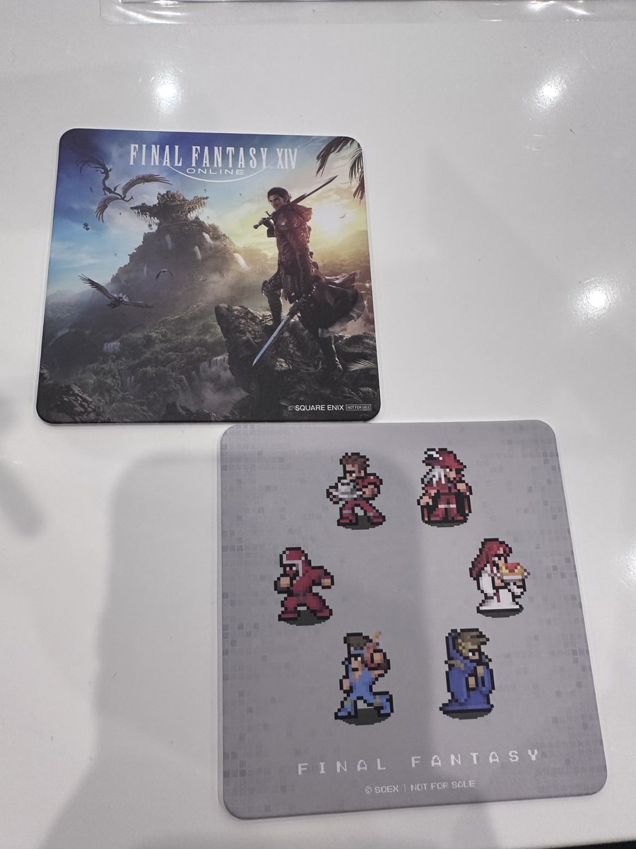 demondaynote's tweet photo. i forgot you also get one coaster per item you order at random. this is standard for themed cafe so i’m not particularly wowed but still do appreciate it https://t.co/6gR4uEh2wW