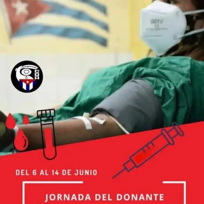 7Mararodriguez's tweet photo. ¡Qué noble labor la de nuestros donantes! Gracias por demostrar que con un pequeño gesto se puede transformar la realidad de quien más lo necesita. 

#CubaPorLaVida https://t.co/Yh7I8TUhrD