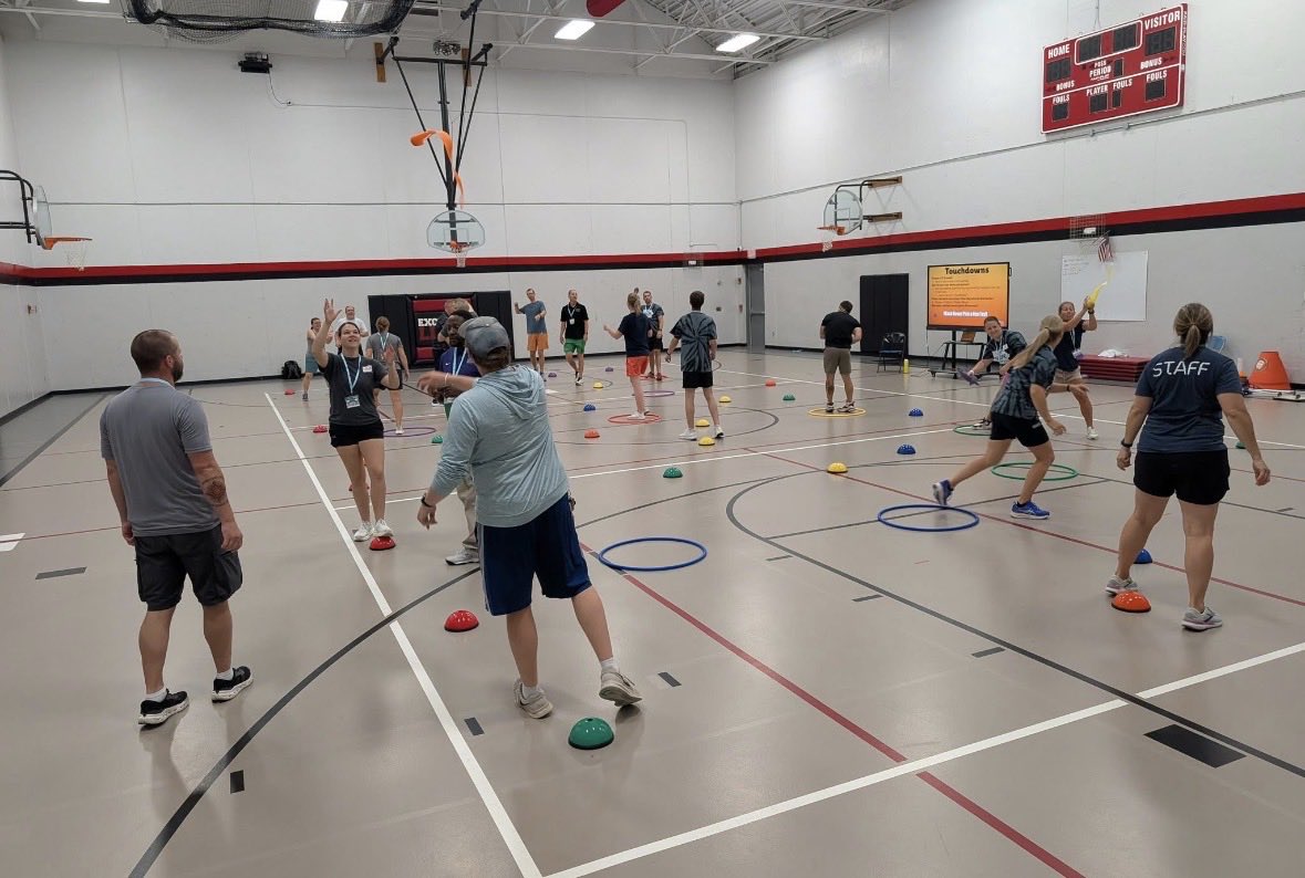 khammill22's tweet photo. Had tons of fun at SHAPE Iowa’s convention this week with @WillWestphal, @CoachA_physed, @MrPicha_PE, and many others! I enjoyed learning from some of the best (can’t believe I am graduating in December) and even presented a session with @SawyerKoplienPE! Can’t wait for WHPE! https://t.co/eIW0rxgsdx