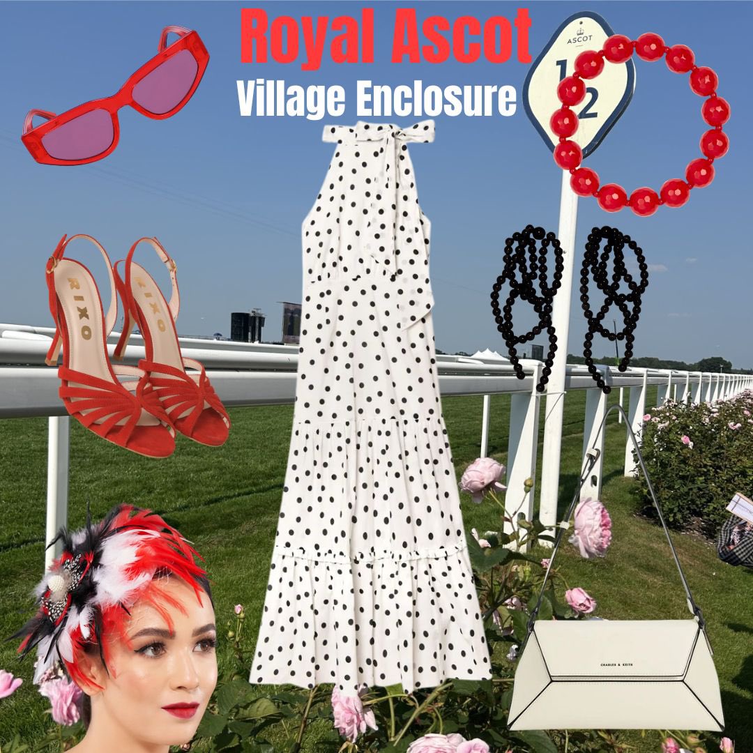 racingfashionuk's tweet photo. Ladies-tips on #whattowear to #royalascot at @Ascot
#tomatored is THE colour this year
@RebeccaVallance @normakamali @MarchonEyewear @Charles_Keith @Completedworks @Lacoste @POzevlat @dune_london
#racingfashion
@PurplePRFashion
https://t.co/RlvxoKI8Dh https://t.co/XB3gGERYSx