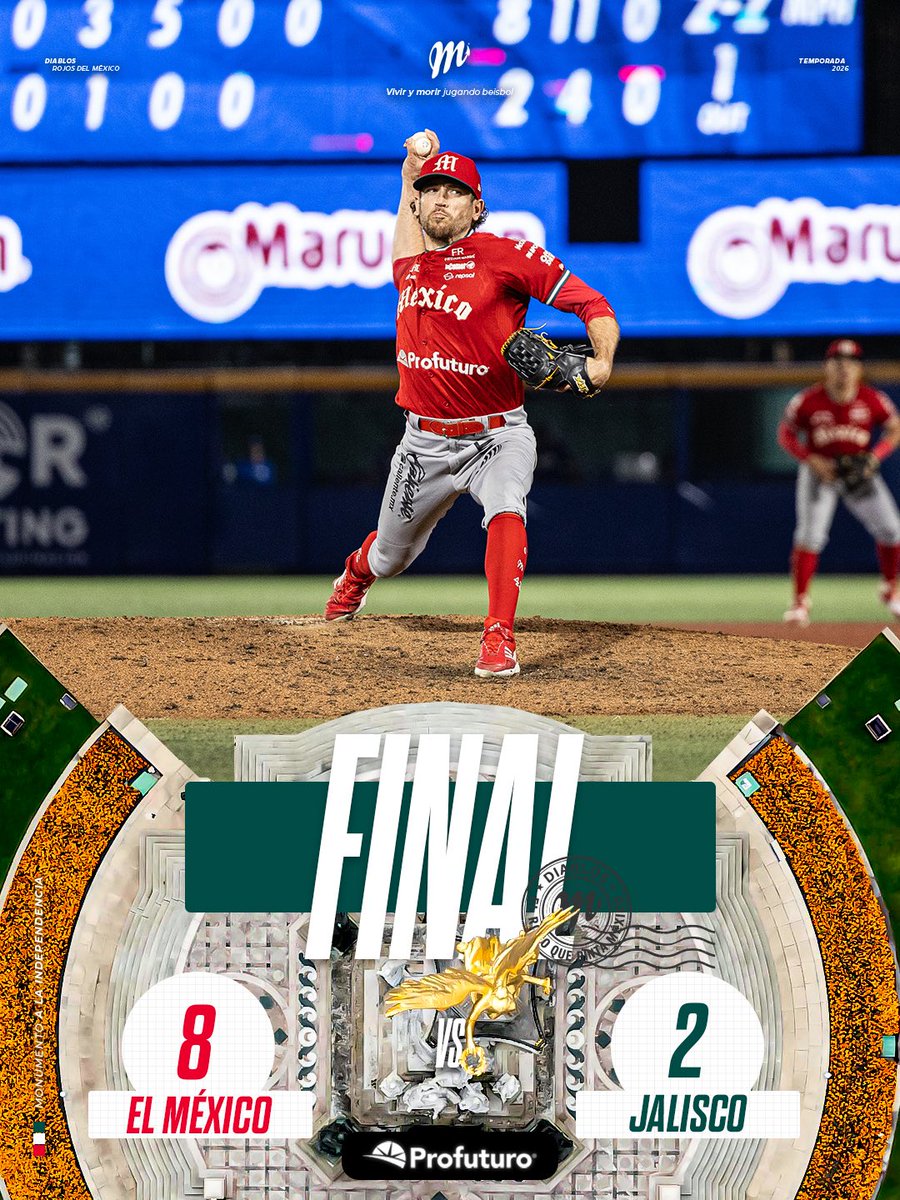 DiablosRojosMX's tweet photo. ¡VICTORIA DEL MÉXICO ROJO! 🔝

#ALaDiabla | @ProfuturoMX https://t.co/CxBve2WzNs