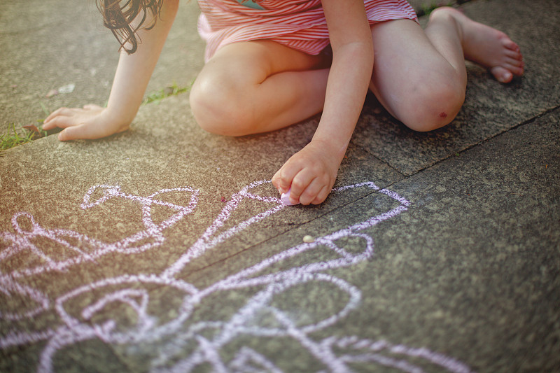 callmepage's tweet photo. Today my 5yo taught me to hopscotch! Messy shoes + big grins = best evening ever. ， https://t.co/qH4Iz8HzJ5