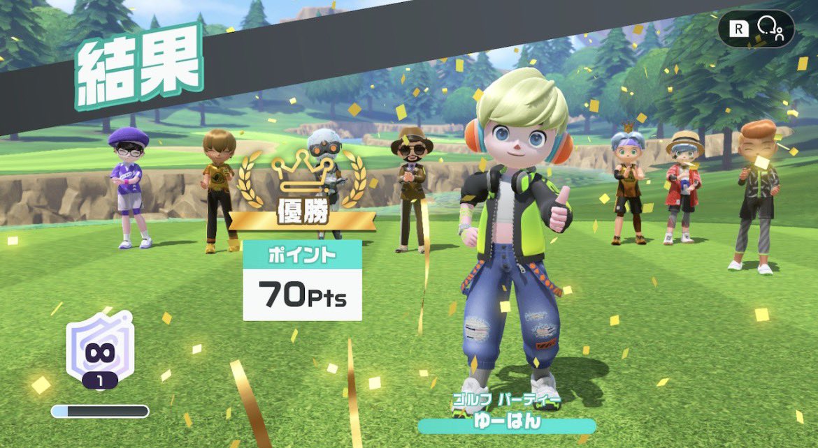 yuhan_Nsss's tweet photo. ついに... ゴルフ⛳️で70ptsを達成することができました‼️ 全て14ptsで達成です✨

ホール10 チップインイーグル(↘︎6m/s)
ホール12 チップインイーグル(↑12m/s)
ホール17 ホールインワン(0m/s)
ホール18 パターでイーグル(↙︎3m/s)
ホール15 チップインイーグル(↗︎1m/s) https://t.co/KLlpii9GMP