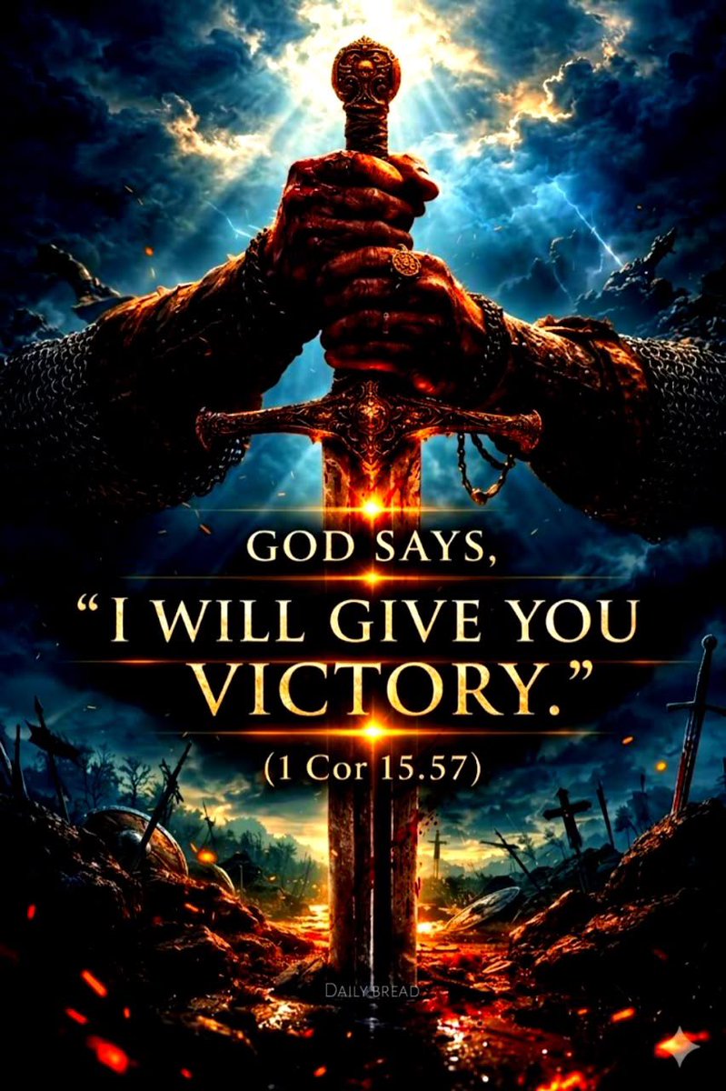 sandim673's tweet photo. But thanks be to God! He gives us the victory through our Lord Jesus Christ.

~1 Corinthians 15:57 https://t.co/JmPB638fEE