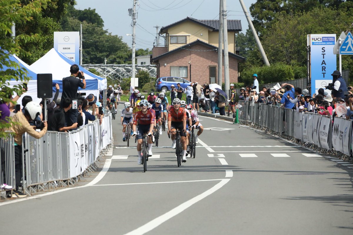 bicycleclubfunq's tweet photo. ツール・ド・ふくしまで大前翔が富士ヒルに続き勝利
140km Men Age of 19 to 34カテゴリー
@fukushimaRSRRS 
#tourdefukushima https://t.co/PdD7ib56Rh
