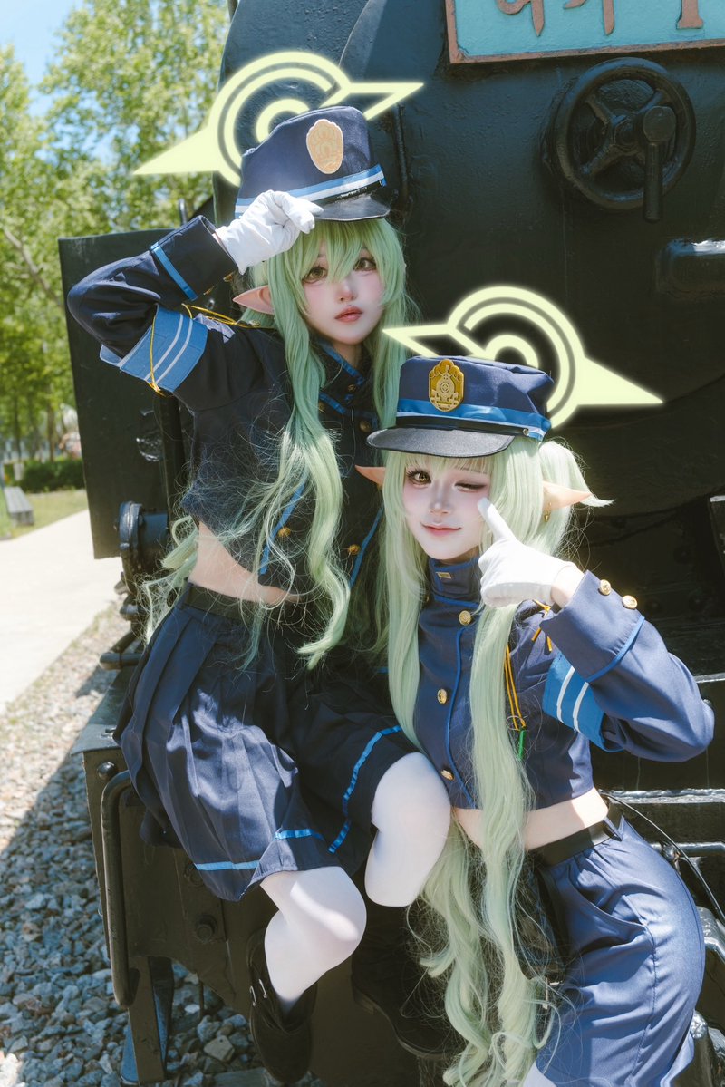 chuuya_bunny's tweet photo. ノゾミ、ヒカリ、誕生日おめでとう🚅💚
#ブルアカ #bluearchive https://t.co/sIYApEXAR1