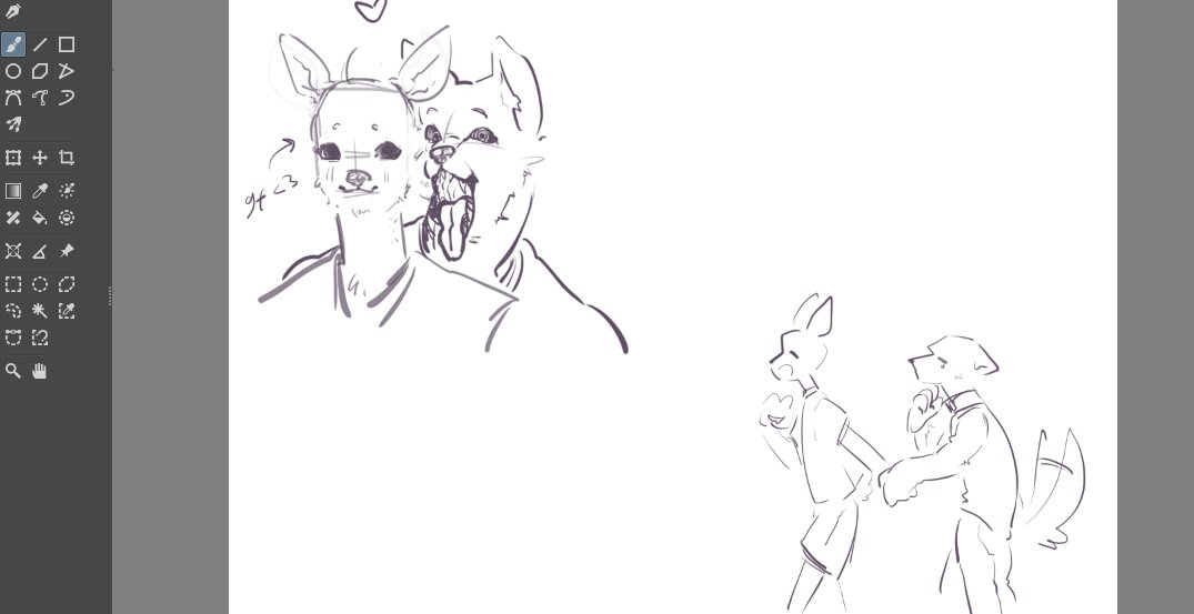 HIUGORENG98's tweet photo. first time drawing furry chat(or maybe not the first), last pict is my fwiends oc btw <3 

#furry #rgrk #doodle https://t.co/7hI6DfOUm3