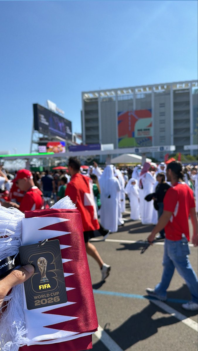 Haelmarri's tweet photo. نقطة من ذهب بطعم الفوز في بداية المونديال والقادم سيكون أفضل بعون اللّٰه للعنابي 🇶🇦 .

#كاس_العالم_٢٠٢٦ https://t.co/ZzB92oV0wV