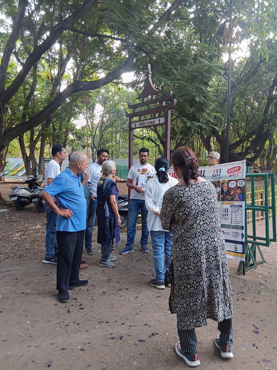 Rads0071's tweet photo. Don't allow and prevent your son from becoming an Alimony Gopal
Senior citizens are counselled by senior counsellors from Save Indian Family Foundation.
Man is also a human being, not an ATM machine.
Alimony Gopal campaign in Pune https://t.co/zQfhCgisy5