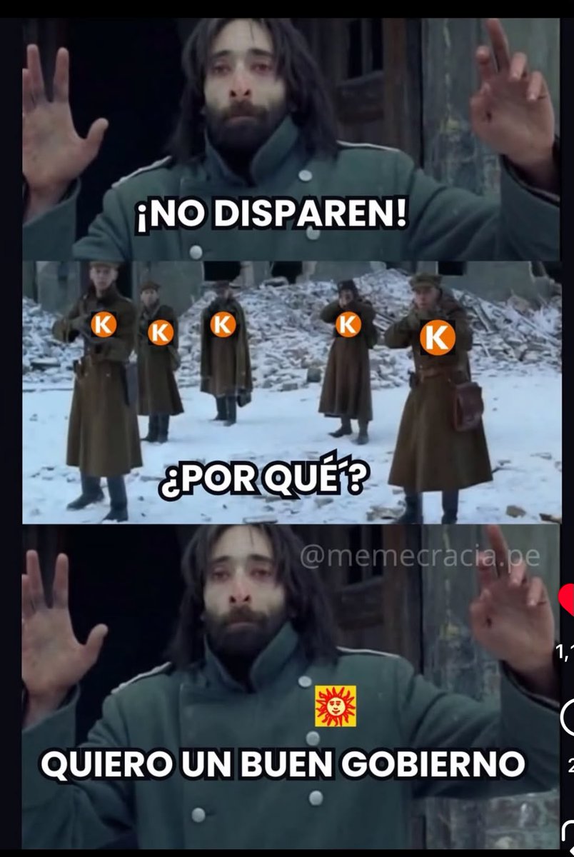 keikonova2026's tweet photo. Asume tu voto Nieto. Profujimorista. 🙂‍↔️
Cuando disparen entonces diré "quiero un buen gobierno". 
#Sanchez https://t.co/wWvwG3xTXP