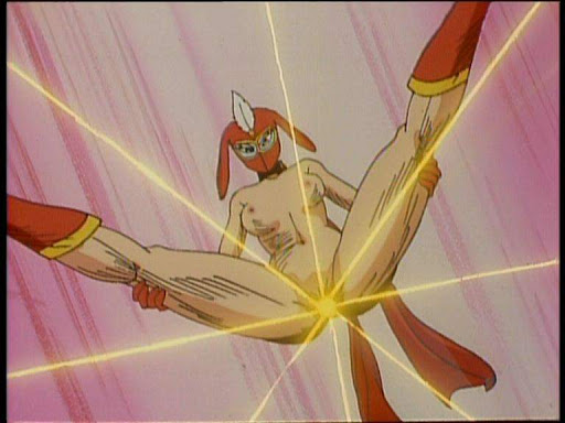 BellowHobbyist's tweet photo. I think I know where Lina got her Ultimate inspiration from. Kekko Kamen https://t.co/cQRcrZebH1