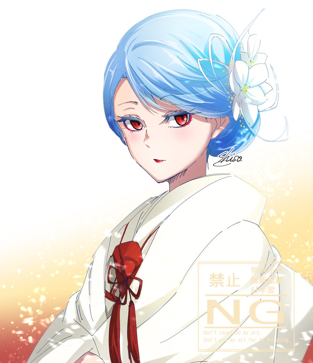 siso_zakura03's tweet photo. こういう感じの白無垢シエルさんも大好物です https://t.co/zesLyWYvxe